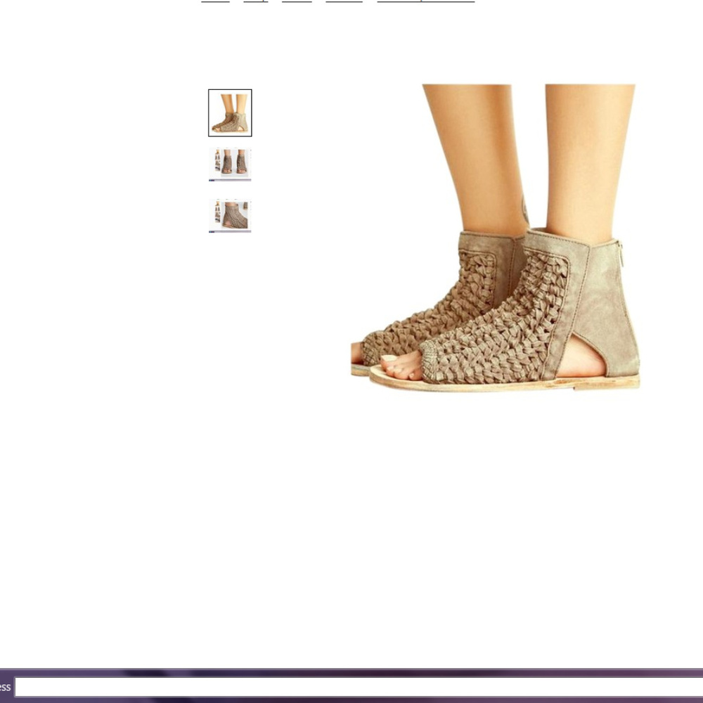 Icland Cruiser. Sandals